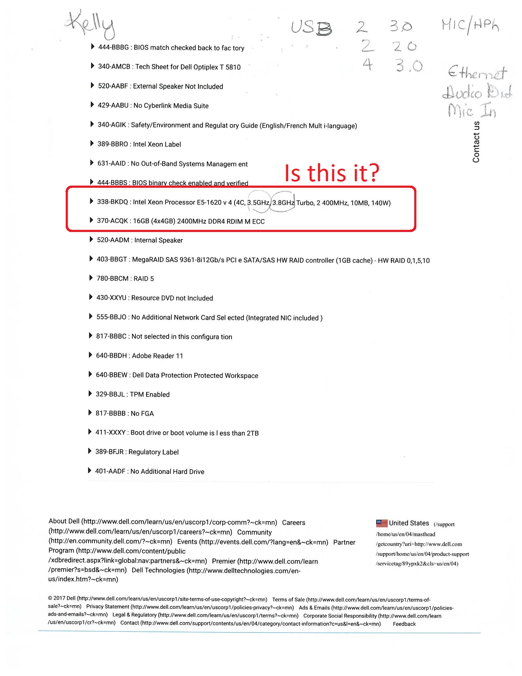 Dell T5810 Build sheet Page 3.jpg